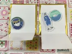 ゴールデンカムイ PLAZA プラザ 缶バッジ アクリルスタンド 月島基