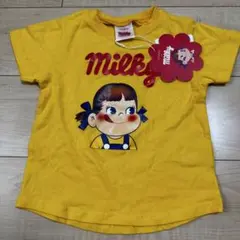 ペコちゃん　ミルキー　黄色　半袖　Tシャツのサムネイル