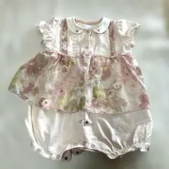 べべ　半袖ロンパース