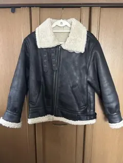 Ungrid フェイクムートンボアブルゾン Mサイズ