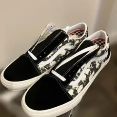 24カラッツ × バンズ オールド スクール ライト 27cm 迷彩グラフィック