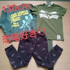★No.27-A★3点まとめ売り☆恐竜好きさん☆120cm～130cm☆