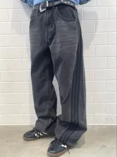 32インチ ファイヤーバード アディカラー デニム パンツ ブラック 極美 