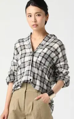 【新品未使用】ドゥーズィエムクラス エブリデイ アイライク オーバーシャツ ドゥーズィエムクラス DEUXIEME CLASSE エブリデイアイライク EVERYDAY