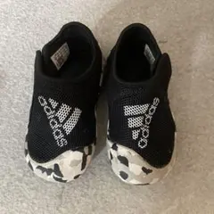 ベビー　adidasシューズシューズ 黒/迷彩