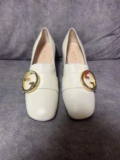 Gucci ホワイト パンプス