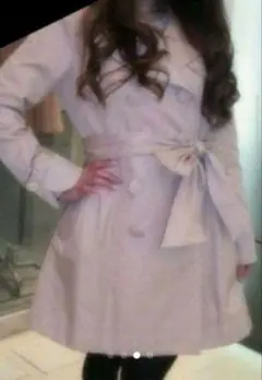 アプワイザーリッシェ トレンチコート ドレスコート スプリングコート 送料無料