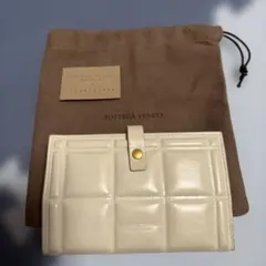 さらにお値下げ☆Bottega Veneta 二つ折り財布 ホワイト 希少☆