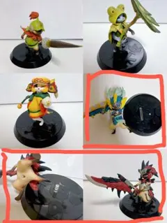 モンハン アイルー フィギュア まとめ 5体セット