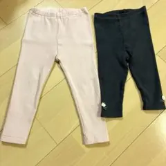 レギンス　2枚セット　90