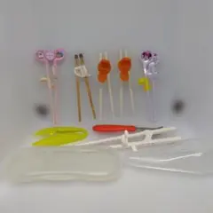 エジソン箸 コンビ トレーニング箸 7個セット　記名なし