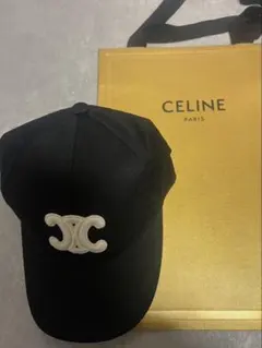 CELINE トリオンフ キャップ ブラック Mサイズ - メルカリ