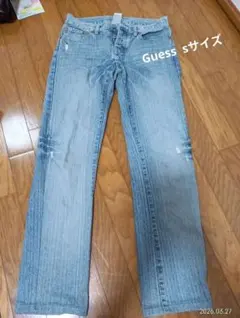 GUESS ストレートデニム W29 ライトブルーのサムネイル