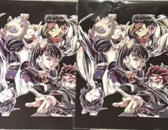 映画 鬼滅の刃 無限城編 入場者特典 エンドロールイラストカード 2枚