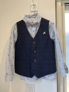 ◼︎ TOS☆断捨離中 さん専用◼︎ NEXT ネイビーブルー チェックベストセット