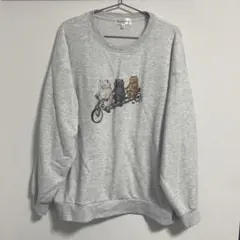 カマノレイコ　コラボしまむらスウェット LL