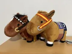 サラブレッドコレクション　トウカイテイオー＆グラスワンダー2体セット