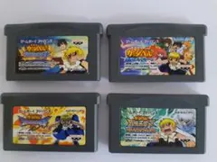 金色のガッシュベル!! 〈カセットのみ〉 4本セット　GBA