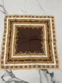 CELINE チェーンパターン ハンカチ