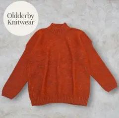 《極美品》Oldderby Knitwear オーバーニット 英国 オレンジ