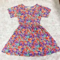 ANAP mimpi アナップミンピ 花柄ワンピース フレアスカート