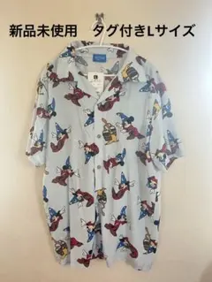 東京ディズニーリゾート ミッキー　アロハシャツ Lサイズ　ファンタジア