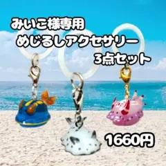 みいこ様専用めじるしアクセサリー 3点セット