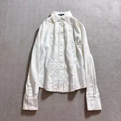 美品 BURBERRY LONDON バーバリー ノバチェック シャツ ホワイトのサムネイル