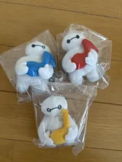 ディズニー ベイマックス ぬいぐるみチャーム 3種 コンプリート セット