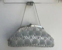 組曲 ビーズ刺繍クラッチバッグ