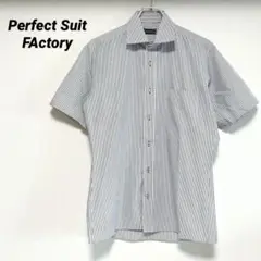 【美品】P.S.FA 半袖シャツ　ドレスシャツ　ビジネス　M