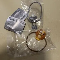 ディズニーキャラクター Twinkle ゴム 2点セット　レディ　トランプ