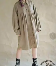 179/WG ビバリーヒルズポロクラブ　コラボ　チェック　シャツ　ワンピースのサムネイル