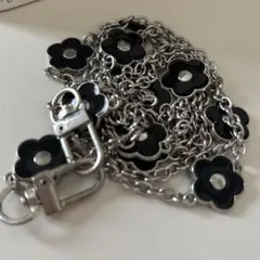 【匿名配送】スマホショルダー ストラップ チェーン シルバー Y2K