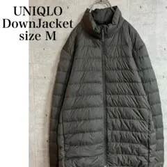 UNIQLO ウルトラライト ダウンジャケット グレー　サイズM.