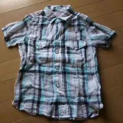 DENIM&DUNGAREE)デニム&ダンガリー)120サイズ半袖シャツ