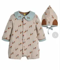 モイモルン　2点セット　ボンネット付