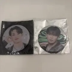 與那城奨　缶バッチ