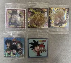 ドラゴンボール　シールウエハース　まとめ売り5点
