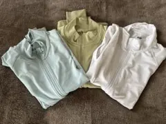 UNIQLO UVフルジップLサイズ 3色セット