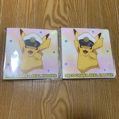 ポケモンパン　デコキャラシールホルダー 2024年夏　未開封 2点セット