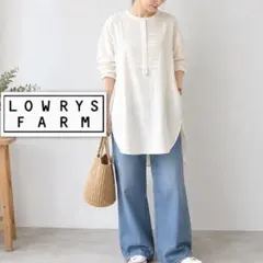 LOWRYS FARMローリーズファーム バックスリットブラウス【F】