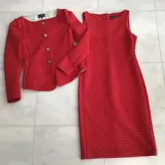 エンポリオアルマーニ　EMPORIOARMANI 赤　セットアップM