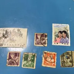 中国 使用済切手 コレクション