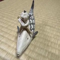 大野素子 陶器 置物　五月人形　鯉のぼり 大野素子 陶器 置物 五月人形 鯉のぼり - メルカリ