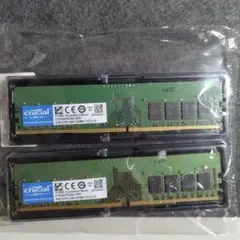 Crucial DDR4-2666 8GB メモリ 2枚セット - メルカリ