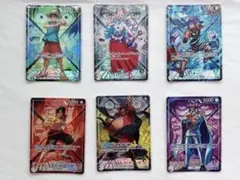 決戦の刻 ワンピースカードゲーム パラレル 6枚セット ゴッドパック