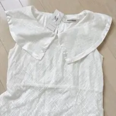 MISCH MASCH ビッグカラーレースワンピース