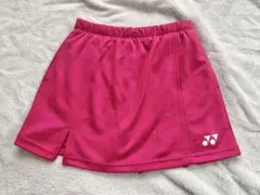 【未使用】　YONEX 140 スコート　バドミントン　テニス　ピンク