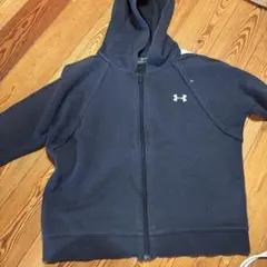 UNDER ARMOUR ブラックフルジップフーディのサムネイル